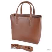 
                             Елегантна сумка в стилі "Tote Bag" від українського бренду  "LucheRino"  виготовлена з високоякісного шкірзамінника та фурнітури в кольорі  - нікель.