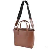 
                             Елегантна сумка в стилі "Tote Bag" від українського бренду  "LucheRino"  виготовлена з високоякісного шкірзамінника та фурнітури в кольорі  - нікель.