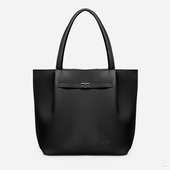 
                             Елегантна сумка в стилі "Tote Bag" від українського бренду  "LucheRino"  виготовлена з високоякісного шкірзамінника та фурнітури в кольорі  - нікель.