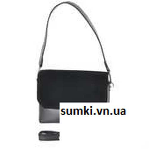 Сумка українського бренду ТМ  "Lucherino" стане хорошим придбанням не на один рік.  Невелика жіноча сумочка виготовлена з високоякісного шкірзамінника та якісної надійної фурнітури в кольорі - нікель. Одне відділення з однією кишенею на застібці.